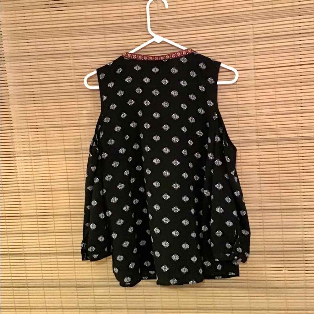 SWEET WANDERER cold shoulder blouse - Picture 7 of 8